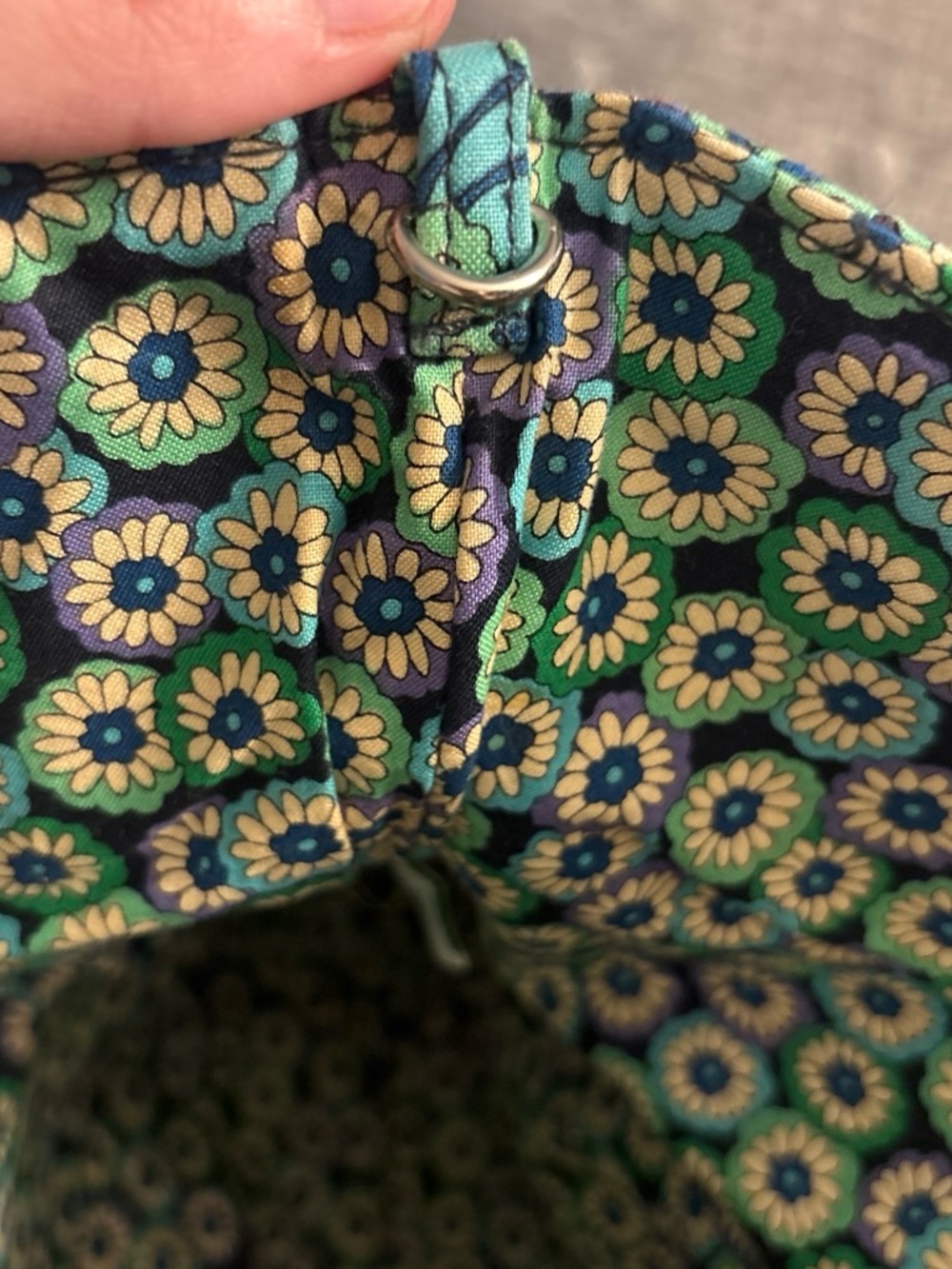 Vera Bradley Blue Rhapsody 2009 Holiday Tote - Picture 4 of 5